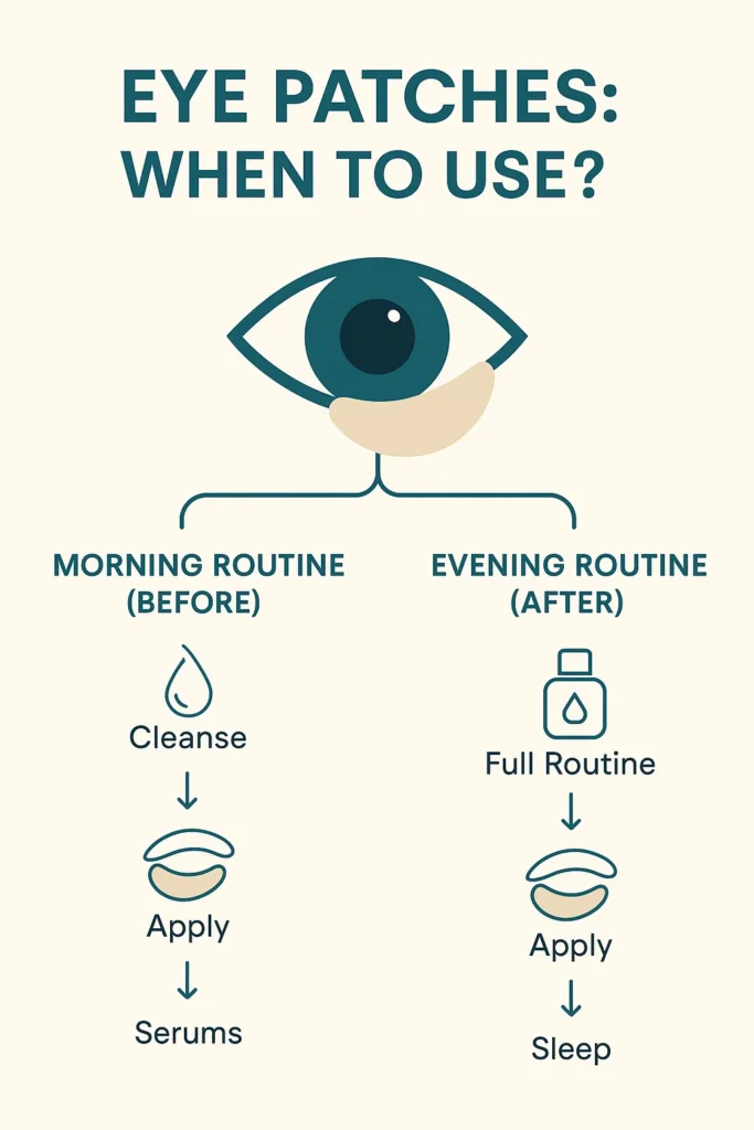 when to use eye patches