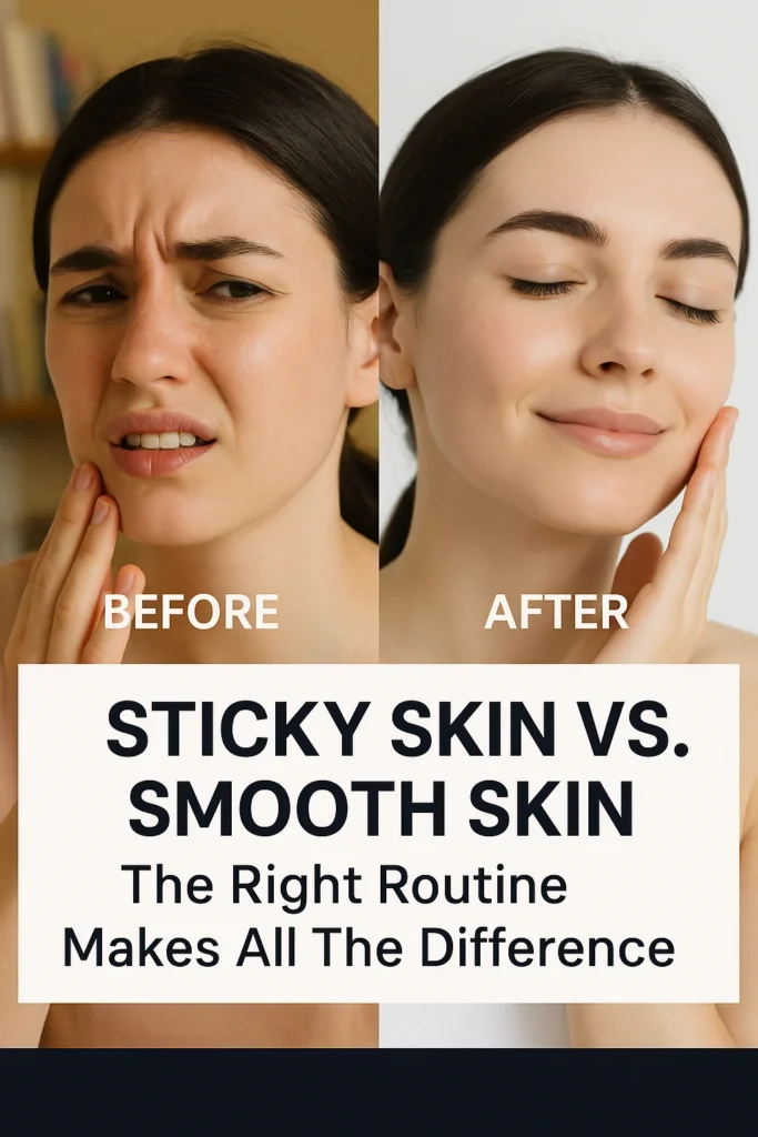 Sticky Skin Post Skincare