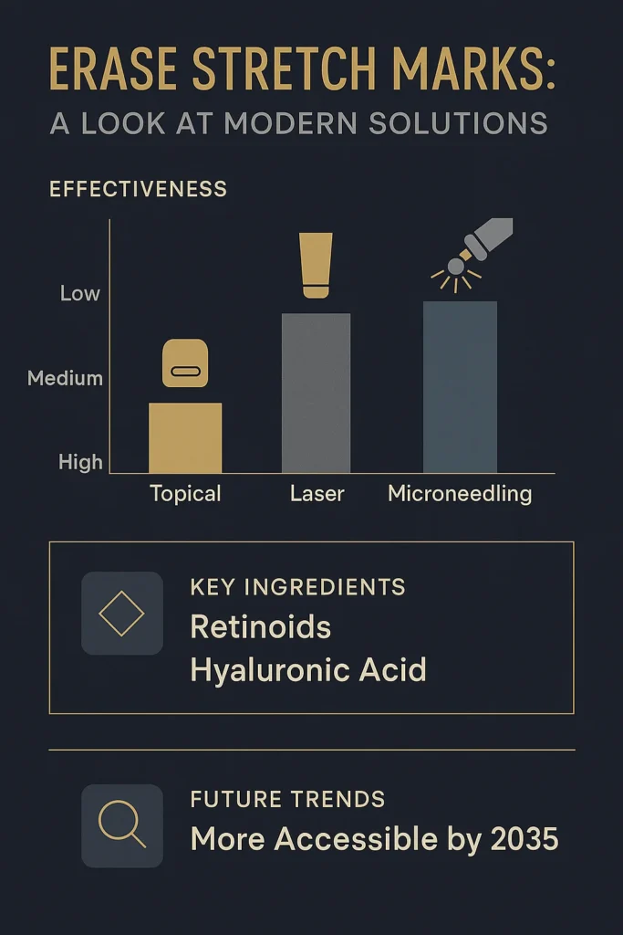 Stretch marks treatment effectiveness