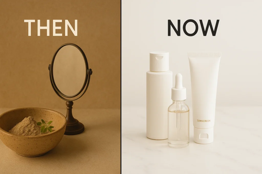 Traditional vs Modern Skincare