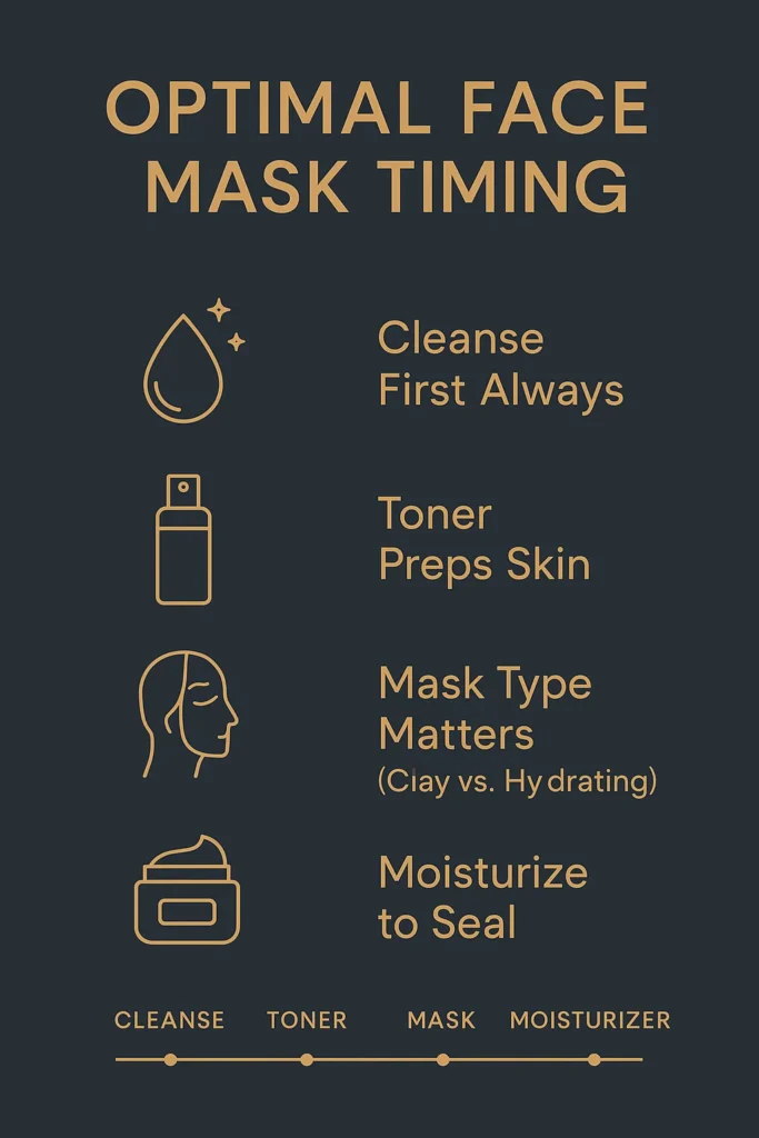 OPTIMAL FACE MASK TIMING