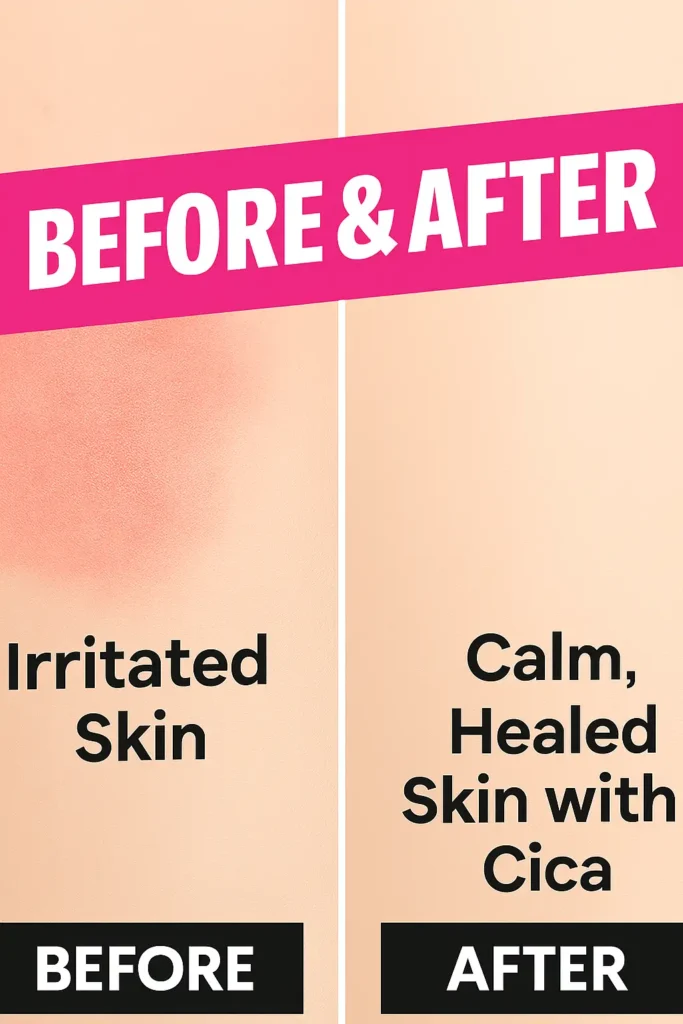 Healed Skin with Cica
