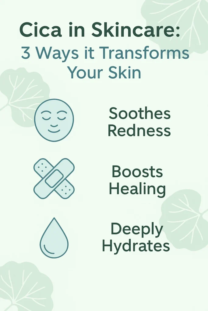Cica in Skincare: 3 Ways it Transforms Your Skin
